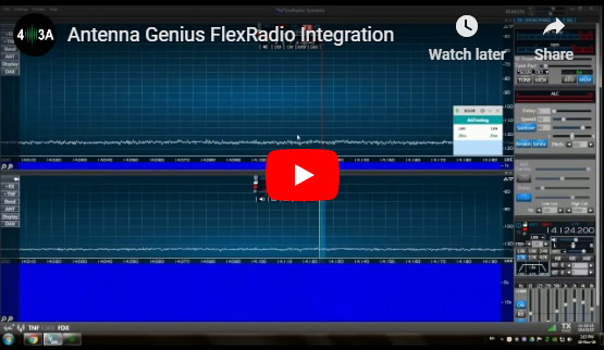 Antenna Genius FlexRadio Integration